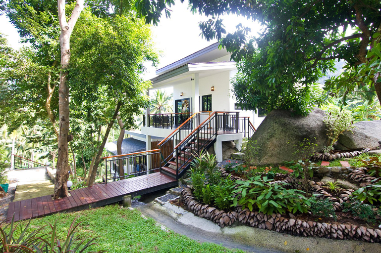  Waterfall, Sea/Jungle View Villa, Ko Phangan