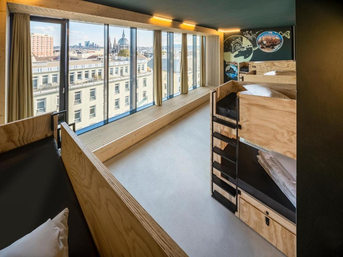 Bedroom, Hotel Motel ONE Vienna - Westbahnhof, Wien