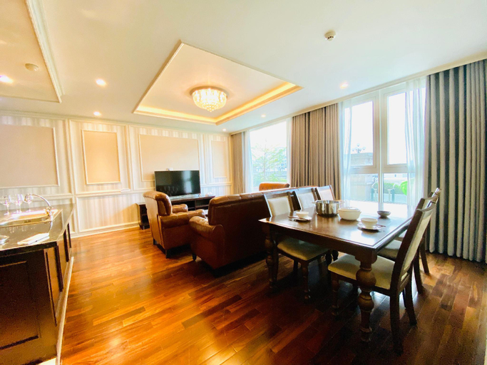 Dining Room 3, 3Bdr Luxury Apartment,  Skyline Pool in District 3, Quận 3