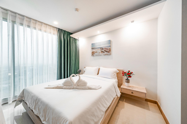 Bedroom 2, The Sun Riviera 芭提雅新网红打卡圣地 无敌海景, Pattaya