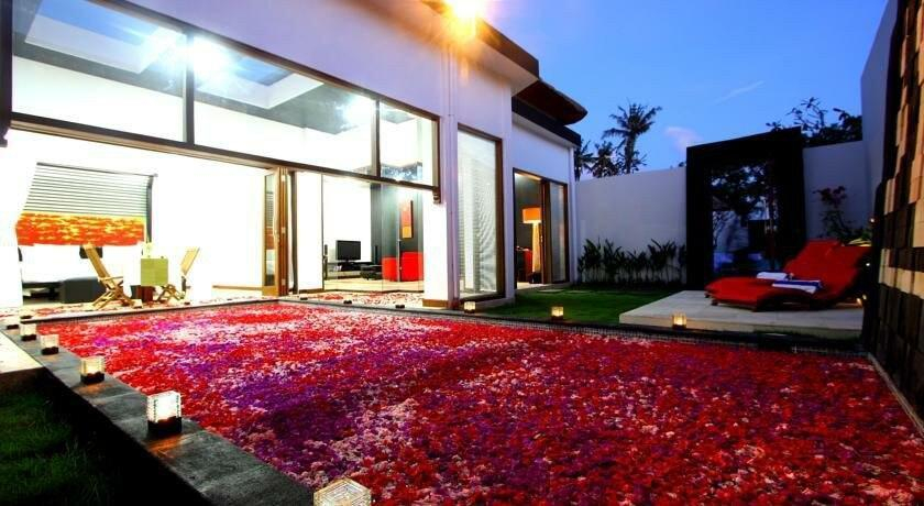 Bedroom 1, 1BR villa with private pool in Seminyak Kuta, Badung
