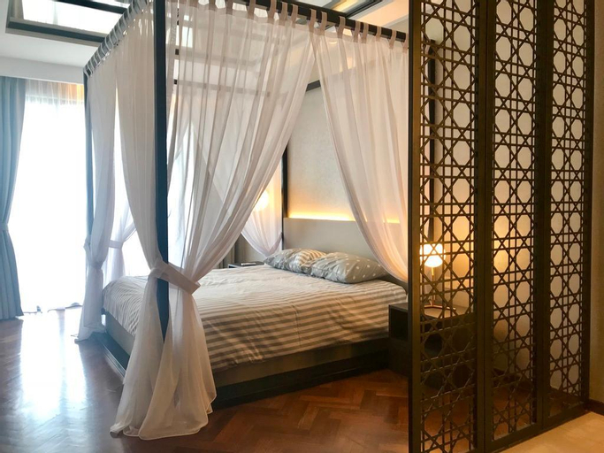 Bedroom 4, Romantic Studio w/ 5min to Gurney, Penang Island