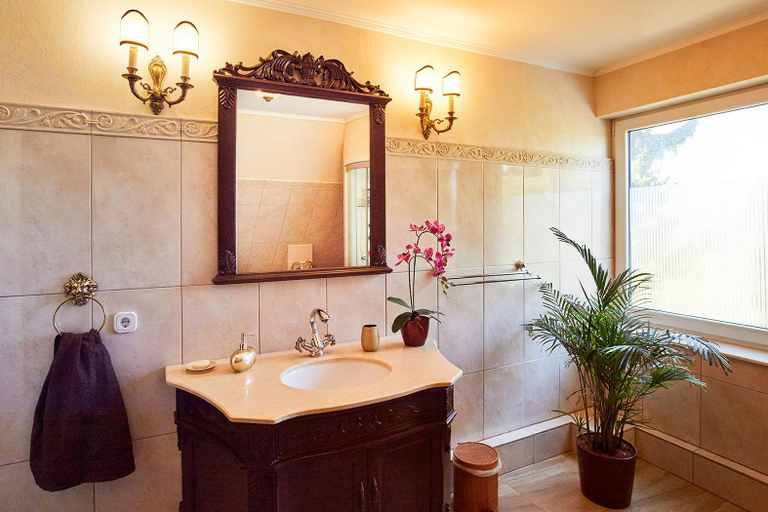 Bathroom 3, Ferienhaus De Luxe, Harburg