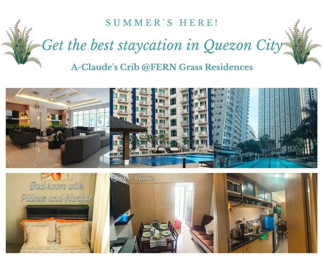 A-Claude's Crib  at FERN Grass Residences, Quezon City