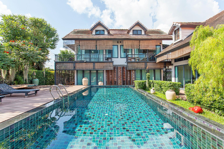 Sunshine Pool Villa 5BR Sleeps 16 w/ Breakfast, Hang Dong