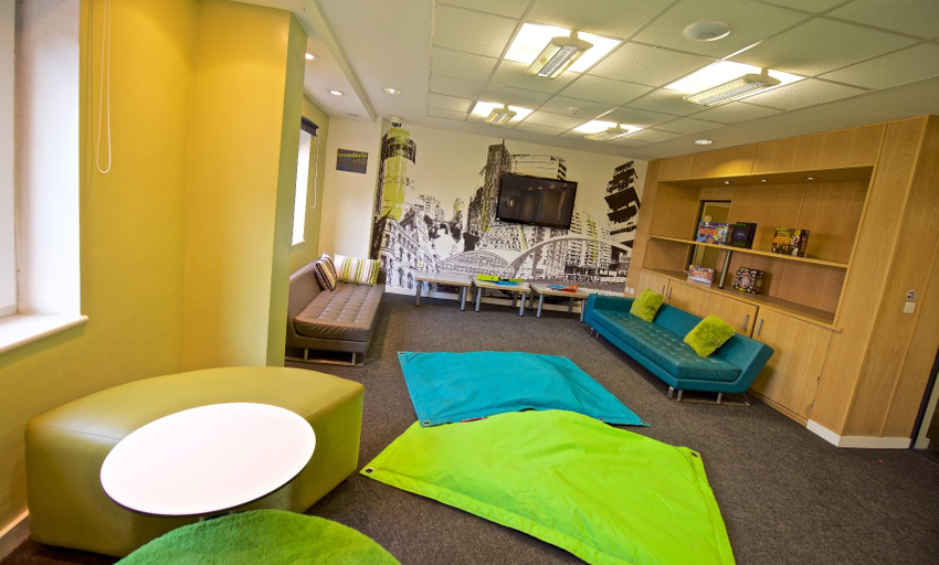 Public Area, John Lester and Eddie Colman Courts (Campus Accommodation), Manchester