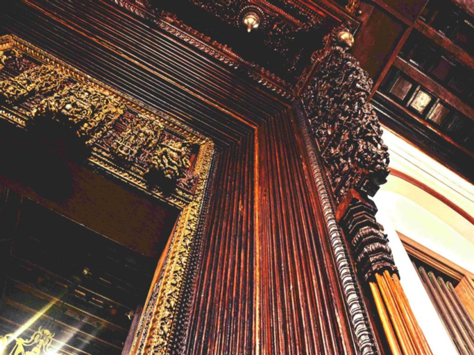 Public Area 2, Chidambara Vilas, Chettinad - A Luxury Heritage Resort Hotel, Karaikudi, Pudukkottai