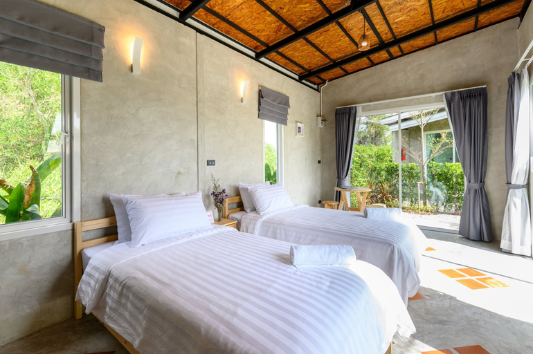 Loftpical Resort Room Type - Villa Loftpical Garden view - Twin Bed