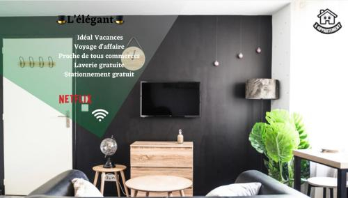 L'elegant - centre ville, Wi-Fi, tous commerces, Deux-Sèvres
