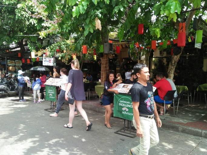 Public Area 2, Khaosan Green House Hotel, Phra Nakhon