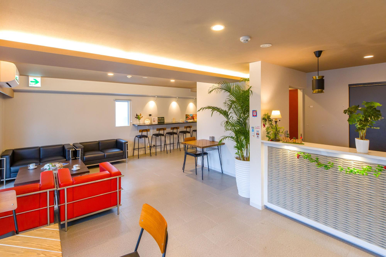 Public Area 2, Mr. KINJO in ShantiVan TSUBOGAWA Station, Naha