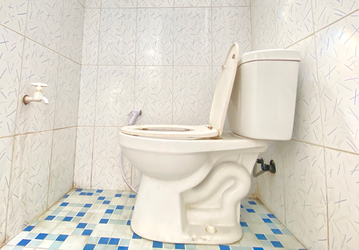 Bathroom 5, Homestay Srikandi Syariah Dieng RedPartner, Wonosobo