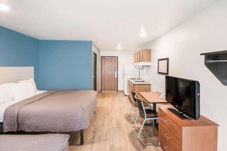 Bedroom 3, Woodspring Suites Salt Lake City, Salt Lake