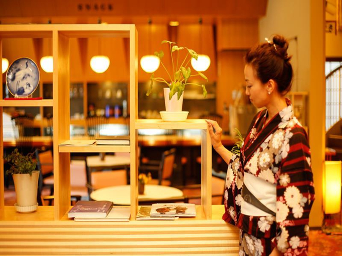 Public Area, Kawaguchiya Riverside Hotel, Toyooka