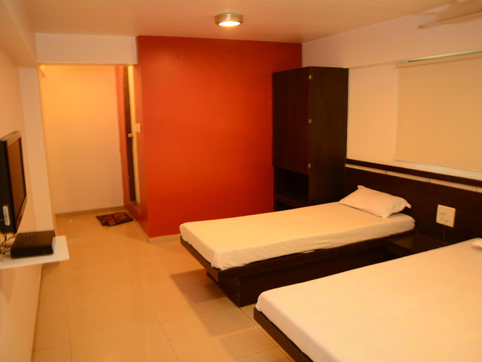 Bedroom 3, Hotel Palms Residency, Nashik