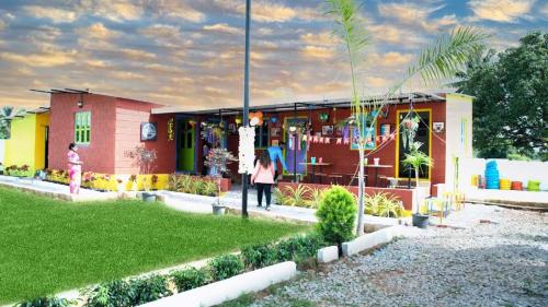 Yarash Farms (3 bhk Farmhouse) with 8000 sq feet Open Air Lawn, Bangalore