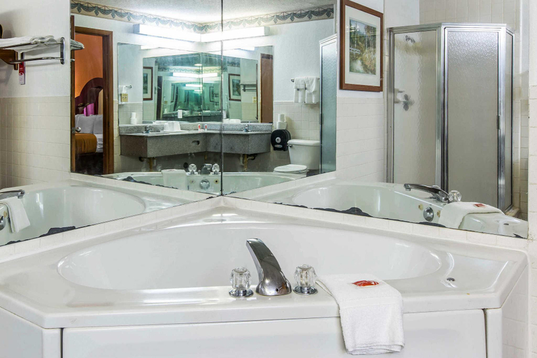 Bathroom, Econo Lodge Inn & Suites, Dougherty