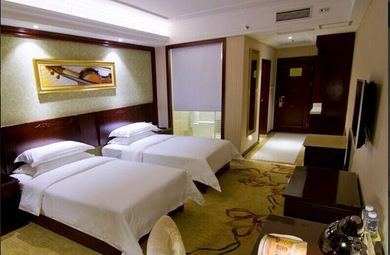 Bedroom, Vienna 3 Best Hotel Wuhan Taipei road Branch, Wuhan