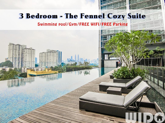 FENNEL 3 Bedroom Suite @ KL /FREE PARKING/WIFI, Kuala Lumpur