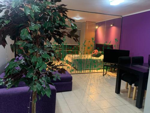 Leloir Violet, Confluencia