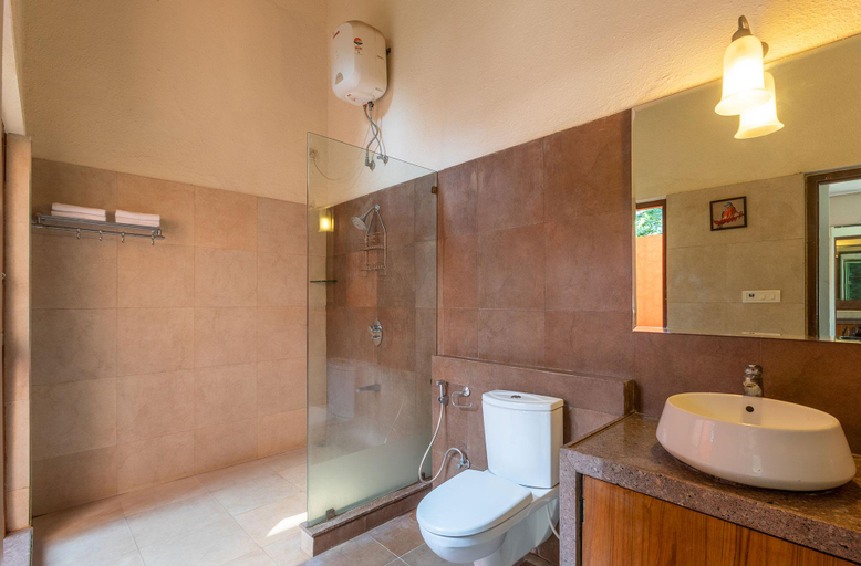 Bathroom 4, Villa Amaaya - The Hidden Gem by StayVista, Raigarh