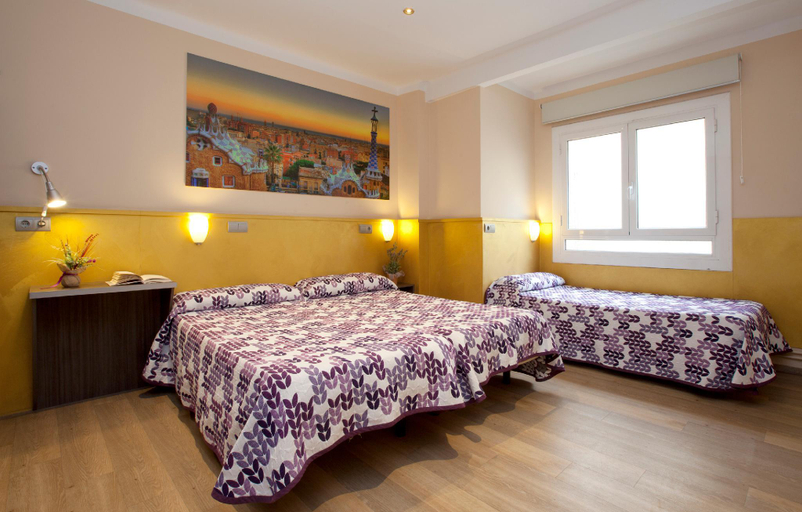 Bedroom 3, Hostal Barcelona, Barcelona