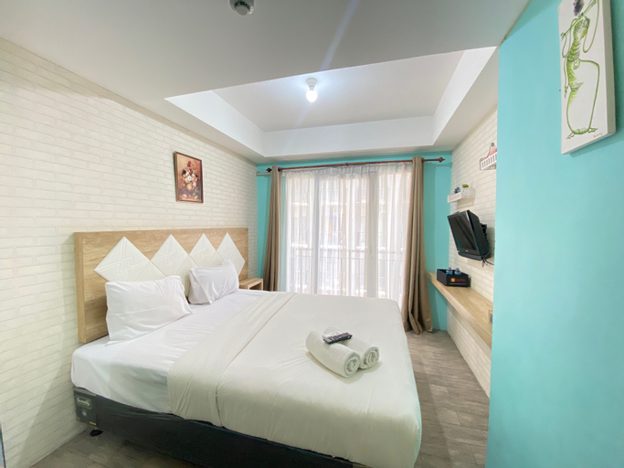 Modern and Comfy Studio Room at Grand Asia Afrika Apartment By Travelio, Bandung