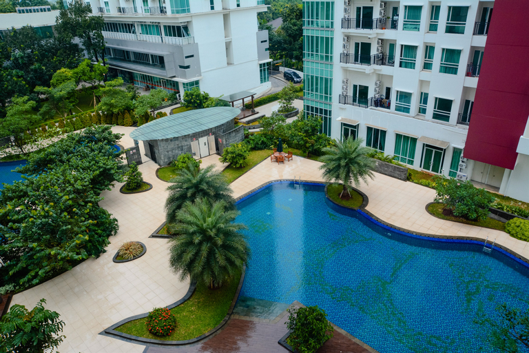 Sport & Beauty, Scandinavian Style Residence 2 BR Woodland Park Apartment By Travelio, South Jakarta