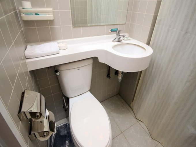 Bathroom 4, Jinjiang Inn Xian Dayan Tower Metro Station, Xi'an