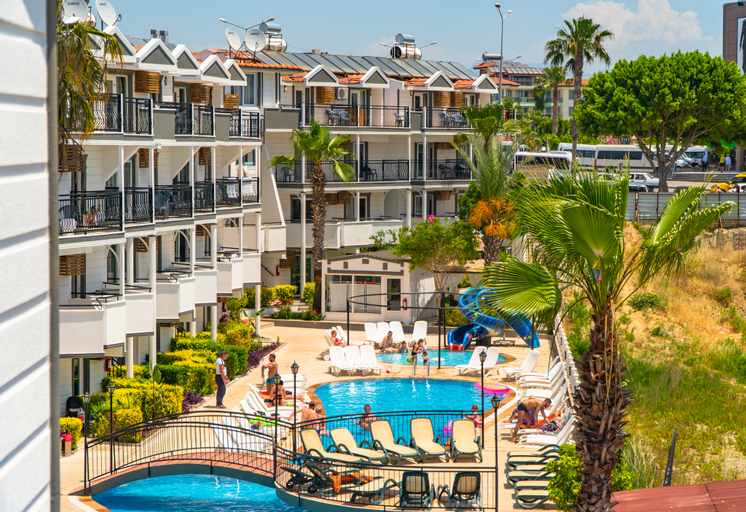 Exterior & Views 2, Joker Side Hill Suite Hotel, Manavgat