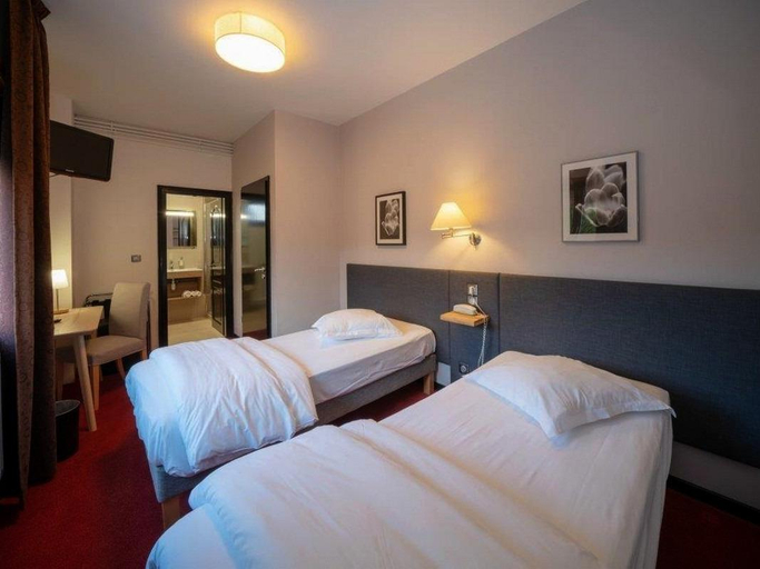Bedroom 3, Logis Hôtel Le Verger, Bas-Rhin