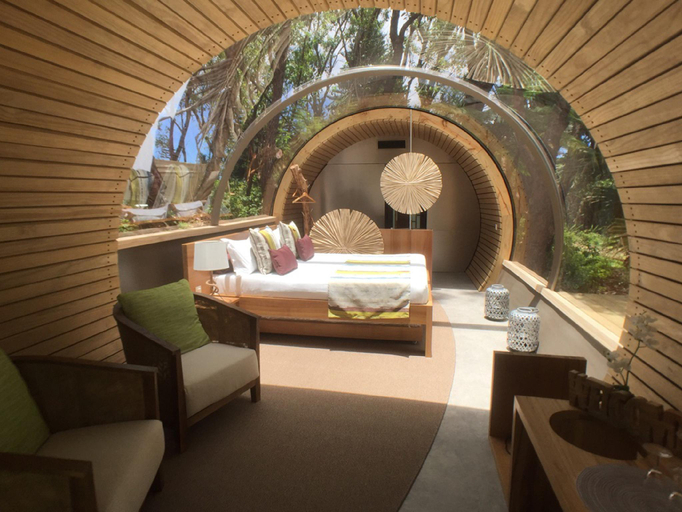 Public Area, Bubble Lodge Bois Chéri