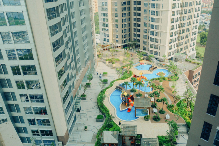 Exterior & Views, Comfy 2BR The Mansion Apartment Kemayoran By Travelio, Jakarta Utara