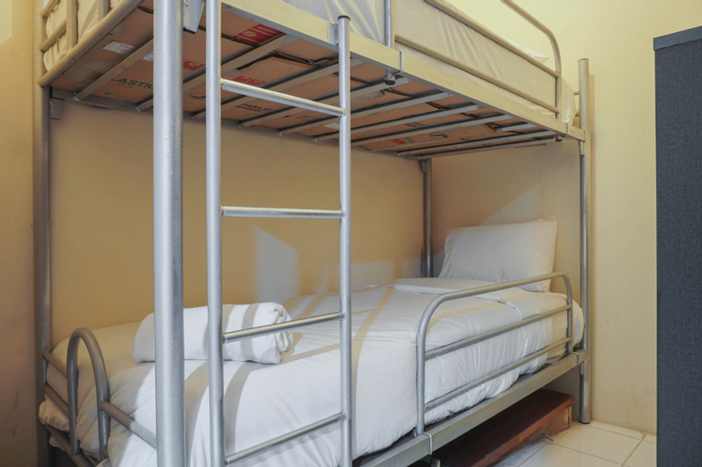 Bedroom 3, Comfortable and Combined 3BR at City Park Apartment By Travelio, West Jakarta