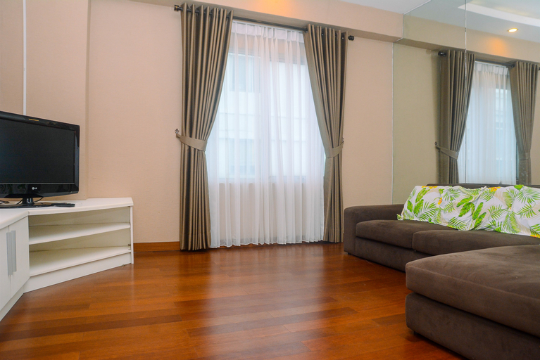 Great Location and Spacious Sudirman Park 2BR Apartment By Travelio, Jakarta Pusat