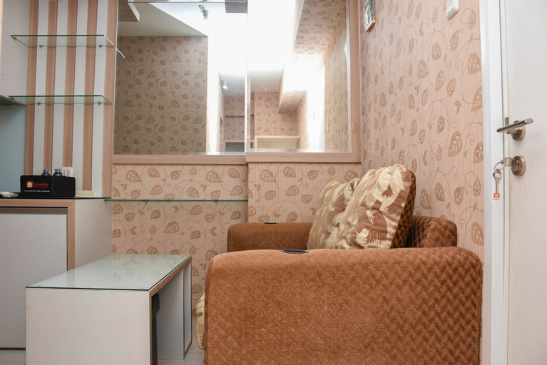 Comfort Living 1BR at Green Pramuka City Apartment By Travelio, Central Jakarta