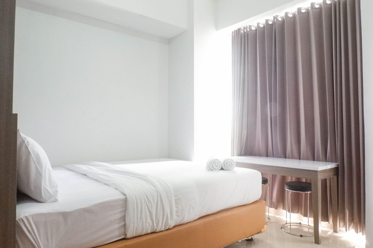 Bedroom 2, Chic and Cozy Studio Apartment at Taman Melati Surabaya By Travelio, Surabaya