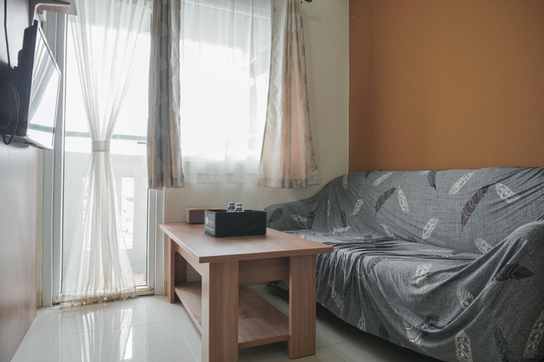 Restful and Tidy 2BR at Green Pramuka City Apartment By Travelio, Central Jakarta
