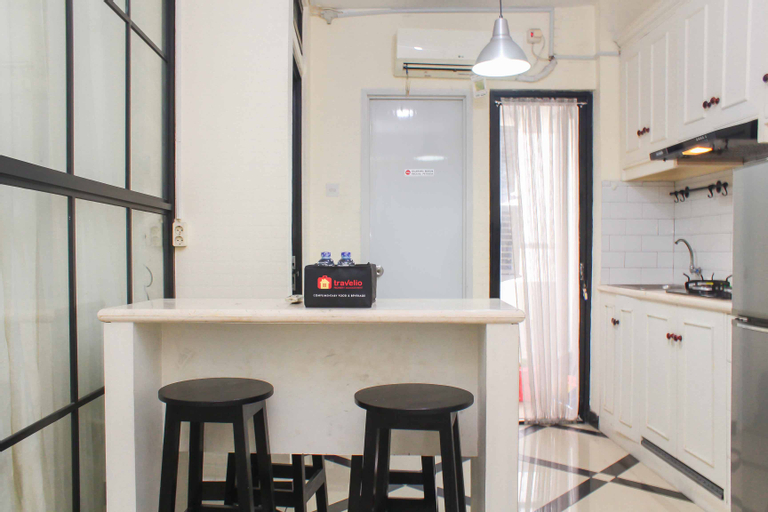 White and Nice 1BR at Bassura City Apartment By Travelio, Jakarta Timur