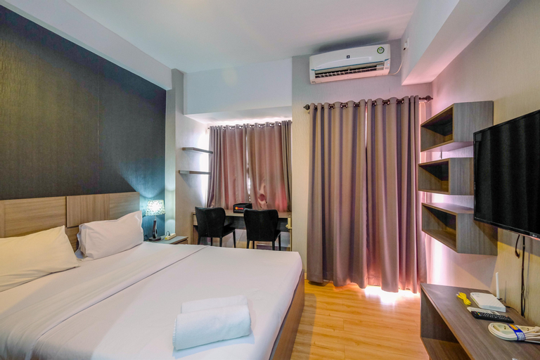 Bedroom 3, Cozy Living and Homey Studio Apartment at Margonda Residence 5 By Travelio, Depok
