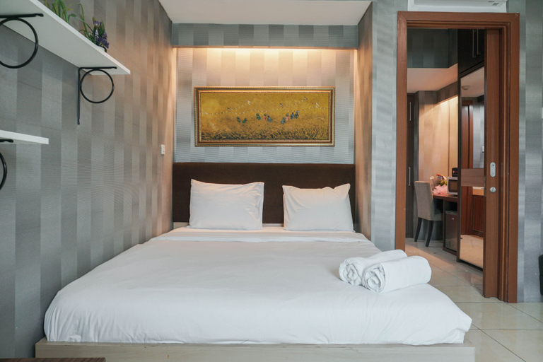 Bedroom 3, Comfort and Cozy Studio at MT Haryono Square Apartment By Travelio, Jakarta Timur