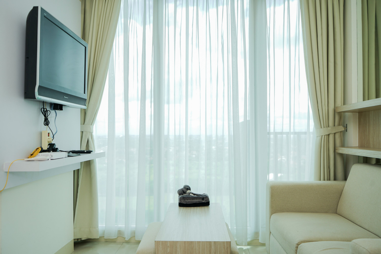 Comfy and Nice 1BR at Tree Park City BSD Apartment By Travelio, South Tangerang