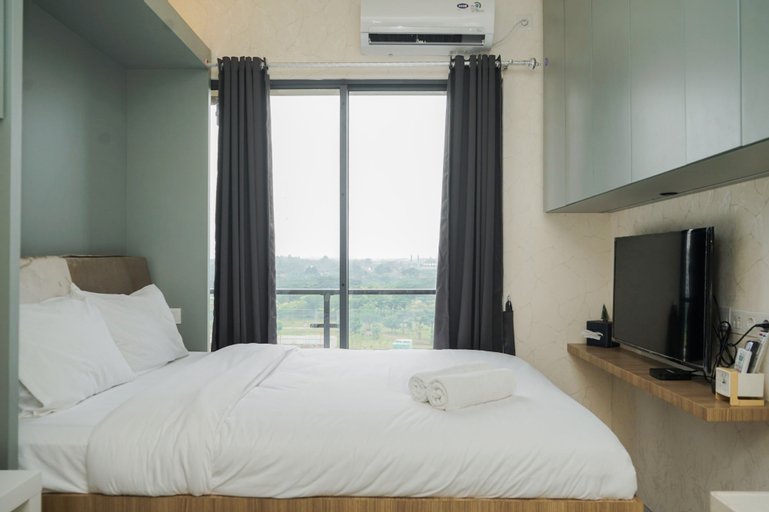 Bedroom 2, Stunning Studio Apartment at Sky House BSD By Travelio, South Tangerang
