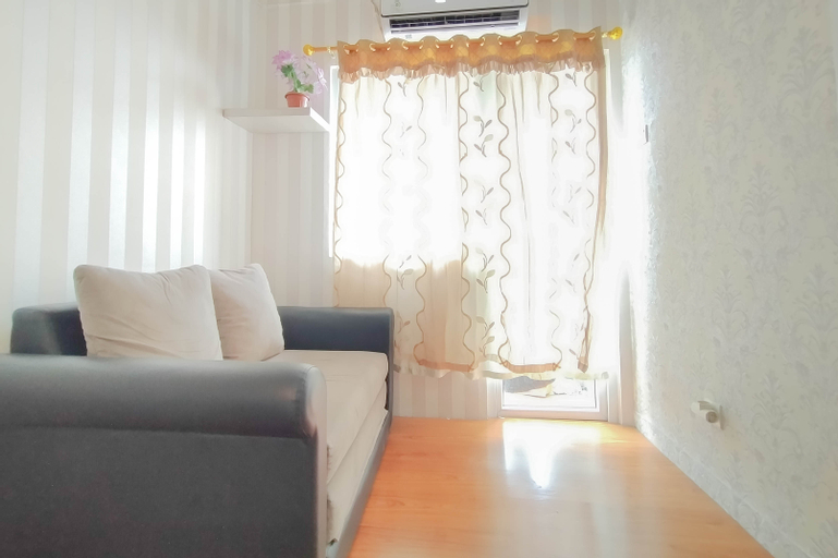 Bedroom 1, Nice and Cozy 2BR at Green Pramuka City Apartment By Travelio, Central Jakarta