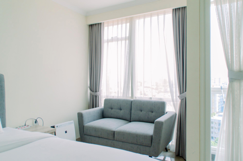 Elegant and Comfy Studio at Menteng Park Apartment By Travelio, Central Jakarta