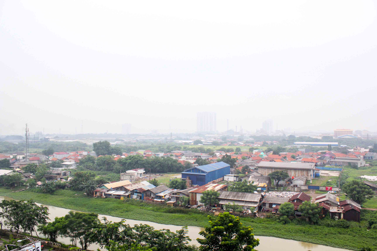 Exterior & Views, Comfortable and Minimalist Studio at Riverview Jababeka Apartment ByTravelio, Cikarang