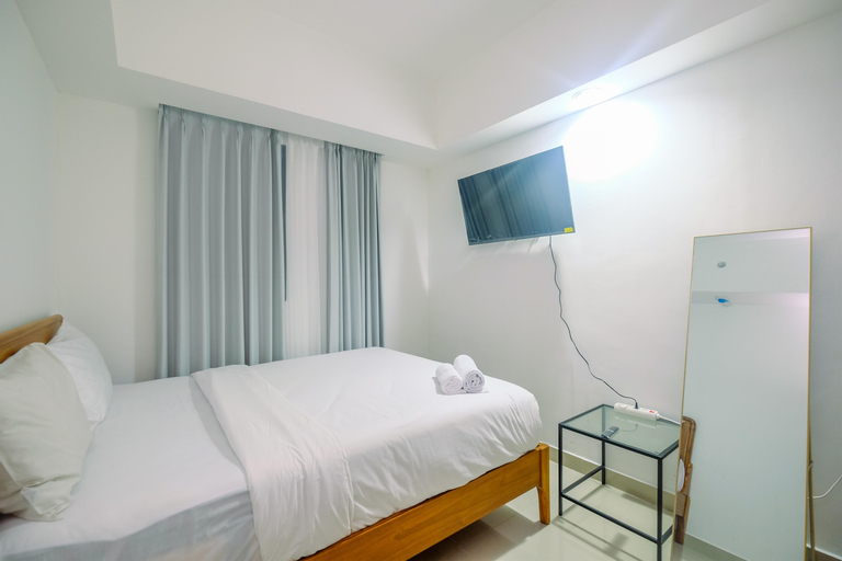 Bedroom 4, Comfort 1BR Apartment at Evenciio Margonda By Travelio, Depok