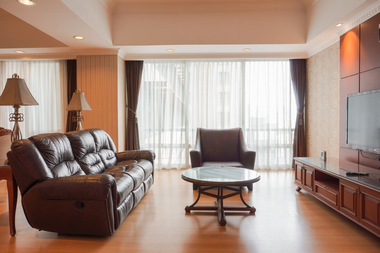 Elegant and Comfy 1BR at Ascott Thamrin Apartment By Travelio, Central Jakarta