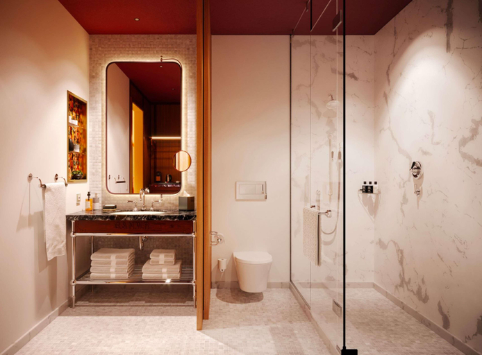 Bathroom 5, Canopy by Hilton Chicago Central Loop, Cook