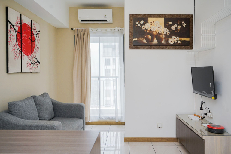 Comfort and Tidy 2BR Apartment at M-Town Residence near Summarecon Mall By Travelio, Tangerang